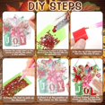thumbnail image 3 of Kits de guirnaldas artísticas con diamantes GlikCeil, flores de temporada, 12 unidades, 3 of 6