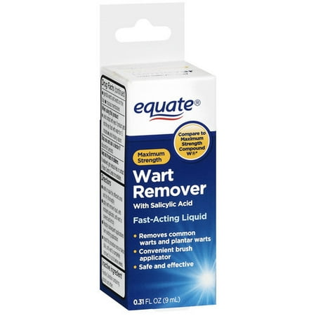 remover equate wart eq liquid