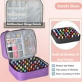 thumbnail image 3 of Funda organizadora de esmaltes de uñas FCQQYWZ con capacidad para más de 42 botellas, 3 of 6