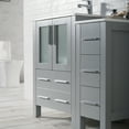 thumbnail image 5 of 36-S" Freestanding Bathroom Vanity with Side Cabinet - Metal Grey, 5 of 5