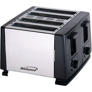 Brentwood Appliance TS-284 4 Slice Toaster - Black