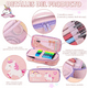 thumbnail image 2 of Lapicera Estuche De Gran Capacidad Para Niños Unicornio Rosa, 2 of 5