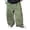 Army Green, variant on AWZXDE Boys Cargo Wide Leg Pants Elastic Waist Pocket Casual Trousers Kids Loose Streetwear Pants for Outdoor Daily Wear Army Green - 11-12Years