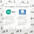 thumbnail image 2 of Great Bay Home Lodge Flannel Sheet Set - 100% Turkish Cotton - Double Brushed - California King, North Pole Polar Bears, 2 of 6