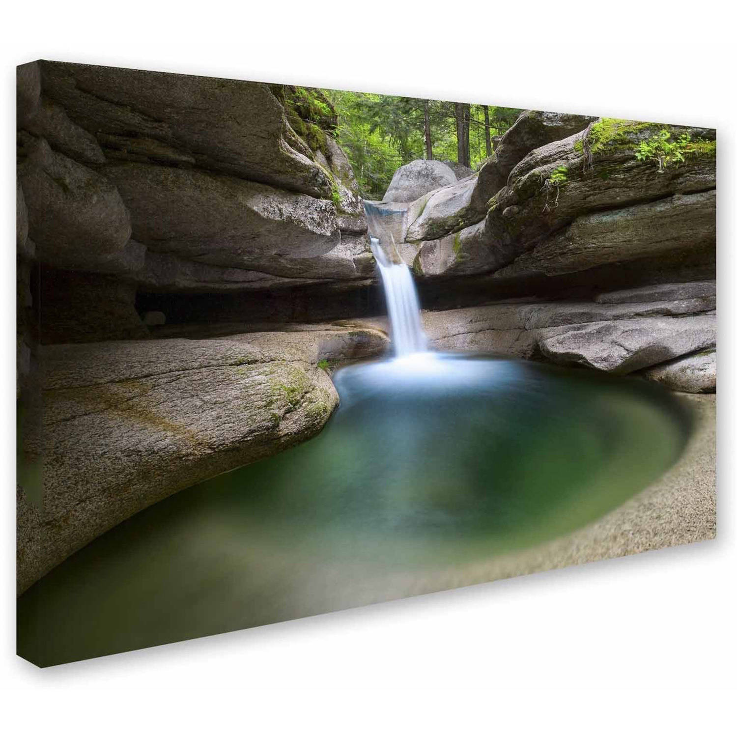 Trademark Fine Art 'Sabbaday Green Pool' Canvas Art by Michael Blanchette Photography