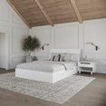thumbnail image 3 of Nexera Ensemble de Chambre à Coucher à Rangement Double 3 Pcs, Blanc, Double, 3 of 6