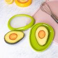 Avocado Saver and Tomato Holder Set of 4 Reusable Storage Containers