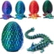 thumbnail image 1 of 3D Printed Dragon Action Figures Strong and Durable Simulation Chinese Dragon Ornaments for Home Car Office Tabletop Ornament, 1 of 3
