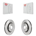 thumbnail image 1 of CMX Front Disc Brake Rotors Pair for Car Dodge Charger with 370mm Diameter Rotor K8-102311, 1 of 8