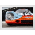 thumbnail image 2 of Stephen Chambers 18x13 White Modern Wood Framed Wall Art Titled - Porsche 917 Gulf 13, 2 of 6