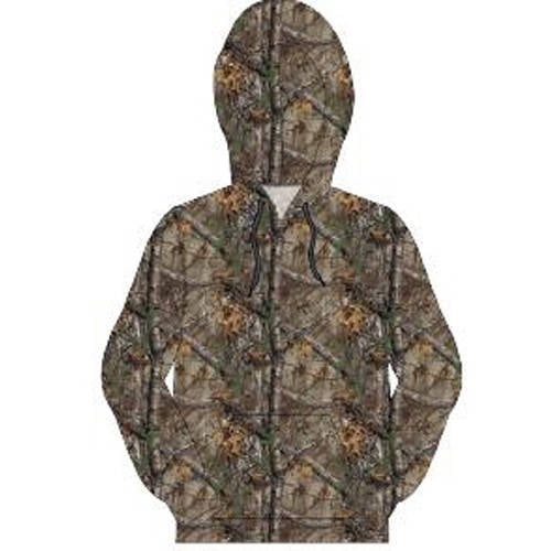 Men's Camo Pullover Hood