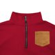 thumbnail image 5 of pstuiky camisas de manga larga para hombre, Sudadera con capucha informal de manga larga con cuello alto y media cremallera para hombre, color sólido, transpirable camisetas de hombre m, 5 of 7
