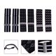 thumbnail image 5 of BRIGHTFUFU 3 pares de camisas elásticas ajustables, brazaletes para camisa, ligas, manga larga, 5 of 7