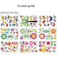 thumbnail image 2 of Decoraciones de ventanas Primavera 9 hojas Pegatinas para ventanas Primavera Pascua Autoadhesivas Mariposas Flores Pájaro Árbol Pegatinas para ventanas Reutilizables para decoración de, 2 of 4