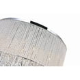 thumbnail image 4 of CWI Lighting Benson 14 Light Drum Shade Metal Flush Mount Light in Chrome, 4 of 4