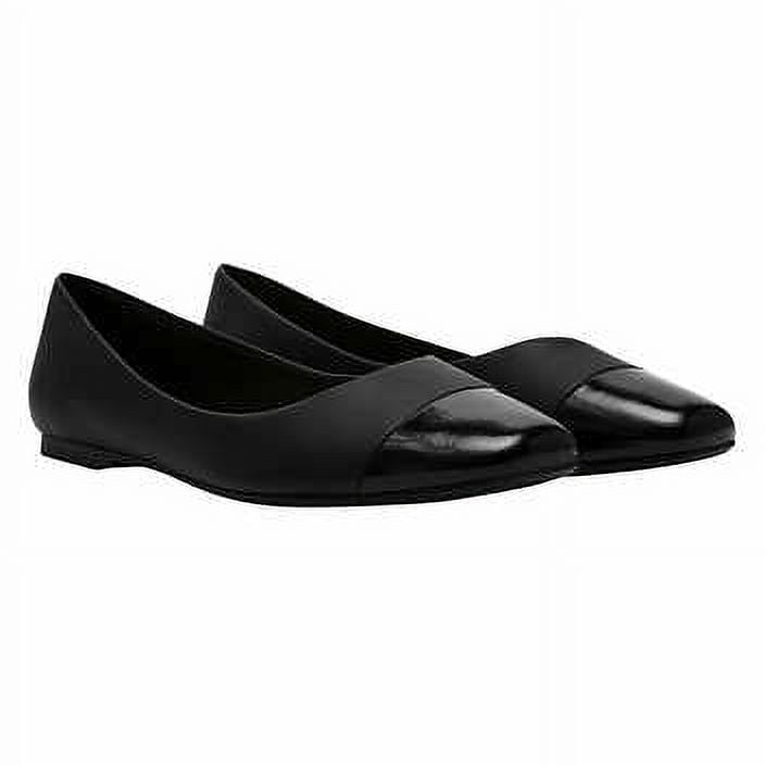 Dolce Vita Malanie Women s Ballet Flat Dress Shoe Black Size 7.5