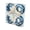 Dark Blue, variant on Sharprepublic 4 Pieces Donut Hanging Pendant Christmas Hanging Decoration for Housewarming Champagne