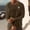 Brown, variant on SYMOID Mens Khaki 100% Polyester Long Sleeve Top - Relaxed Fit Crew Neck with Palm Tree Graphic, Soft Quick-Drying for Casual Outings & Beach Vacations,Size 3XL