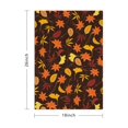 thumbnail image 3 of Fall Farmhouse Towel Set - 2 Pack Absorbent Dish Towels w/Maple Leaves, Pumpkin Decor Kitchen Towel, 3 of 3