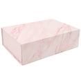 thumbnail image 4 of Large Gift Box, Classic Shape Elegant Vivid Colors Pink Gift Box  For Jewelry Marble Style,Flower Style, 4 of 8