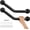 Black, variant on 16 Inch Angled Shower Grab Bar Black, 2 Pack Anti Slip Bathroom Grab Bar, Knurled Bathroom Balance Bar,Safety Hand Rail Support Handicap Elderly Injury Senior Assist Bath Handle-1.25” Tube