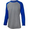 thumbnail image 1 of Men's Casual Classic Raglan Basic Soft Cotton 3/4 Long Sleeve Sports Baseball Jerseys T Shirts, 1 of 7