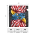 thumbnail image 4 of Pofeuu Eagle Head With American Flag Print Mailbox Covers Letterbox Cover Mailbox Wrap for Home Garden Yard Outdoor Decor -, 4 of 8