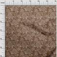thumbnail image 3 of oneOone Cotton Silk Medium Brown Fabric Block Diy Clothing Quilting Fabric Print Fabric By Yard 42 Inch Wide, 3 of 6