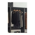 thumbnail image 6 of Maykoosh Closet System Customizible, Walk-In Wardrobe Organizer, Closet System with Hanging, Hanging Rods, Drawers, Heavy Duty-Color:Black,Size:Model ABCD 4 Closet, 6 of 6