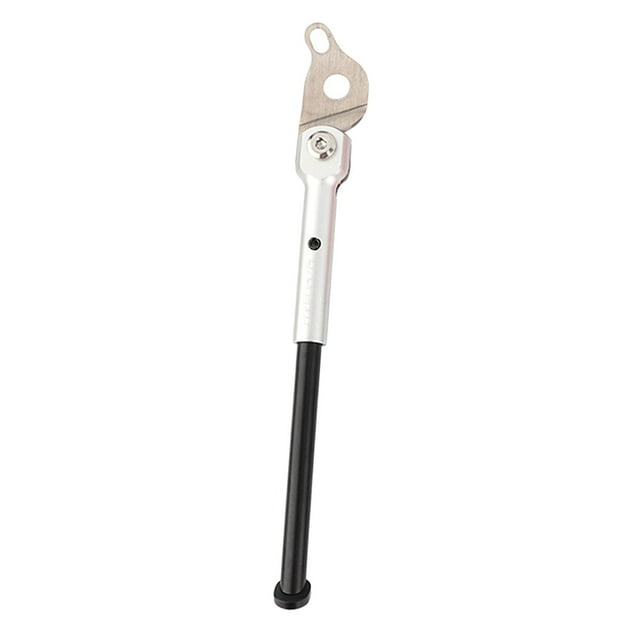 Soporte para bicicleta Zulema Pata de cabra plegable para bicicleta Plata