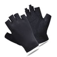 thumbnail image 1 of Sonducket Guantes de fitness Medio dedo Ligero Cómodo Mitones Resistencia al desgaste Protección de la palma Ejercicio Deportes Ciclismo Ciclismo 14.7x12.8x1.7 cm 7, 1 of 6