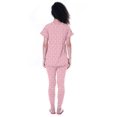 thumbnail image 3 of Moomaya Womens PrintedNightwearSet Pyjama Cotton Jersey Sleepwear 2 Pcs Nightdresses, 3 of 6