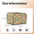 thumbnail image 5 of Fotbe Fruits Peach1 for Four Slice Toaster Cover, Fingerprint Protector, Super Soft Appliance Cover And Dust Cover,Bread Dust Cover & Fingerprint Protection, 5 of 7