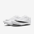 thumbnail image 5 of Nike Zoom Rival Track & Field Sprinting Spikes FZ9663-100, White/Metallic Silver/Black Size 8, 5 of 6