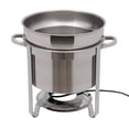 thumbnail image 4 of 11L Soup Chafing Dish Buffet Chafer Warmer Set W/ Lid Stainless Pot & Frame, 4 of 12