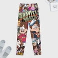 thumbnail image 4 of Gravity Falls Men's Sleeping Pants Soft Pajama Lounge Pants Casual Sleep Pants L, 4 of 7