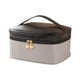 thumbnail image 5 of Bolsa de cosméticos de viaje, estuche de viaje para aceites esenciales, multifuncional para brochas de maquillaje. Negro Gris, 5 of 9