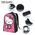 thumbnail image 5 of Hello Kitty Backpack, Travel Laptop Backpack, Water Resistant College School Computer Bag, Durable Daypack, Fit 16 Inch Notebook, 5 of 8