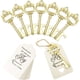 thumbnail image 1 of Abrebotellas con llave de 20 piezas necesario para bodas grandes, favores de boda Abrebotellas con llave de esqueleto vintage dorado Jormftte HMHZ1107-2, 1 of 6
