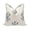 White-19" x 19" (Pack of 1), variant on "the Mary" Periwinkle Flblock Printow Cover - Blue And White Decorative Throw Grandmillennial Home Decor 24" X