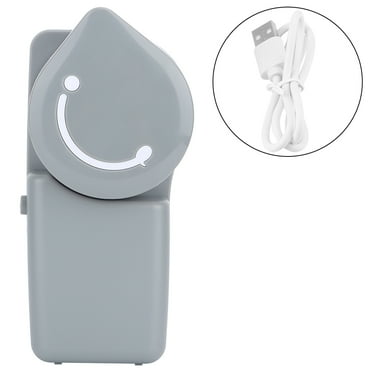 Handheld Air Conditioner for On-the-Go Refreshment Portable USB Mini Cooling Fan with Built-in Sponge