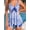 5482, variant on 2026 Summer New Women's Zebra Print Tankini Swimsuit Front Tie Cutout Flowy Ruffle Swim Dress Boyshort Two Piece Bathing Suit