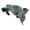 Gray, variant on Realistic Fish Shelter Hideaway House For Fish Octopuses Crystal Shrimp With Wide Tunnel Openings Fish Tanks Ornament