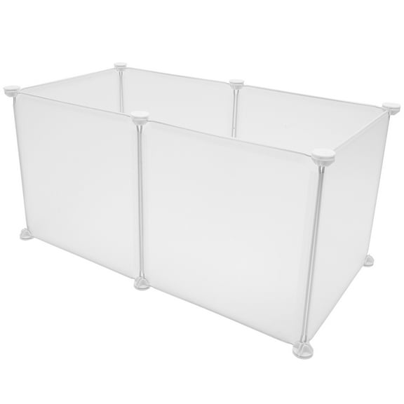 Raindrops 1Set Pet Enclosure Simple Style Resin Hamster House with Shape 13.8X13.8X0.12In