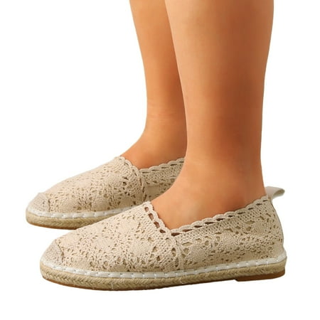 

Vedolay Keen Casual Shoes For Women Sneakers For Women Slip On Summer Fashion Comfortable Flats Loafer Beige 7.5