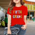 thumbnail image 3 of LNMQLPDBS Girls Tshirts 7-8 Years Old Girls Top Spin Tops for Kids Under Shirts for Girls Shirts Size 12-14 Girls Size 18/20 Clothes 14/16 Girls, Red 6-7 Years, 3 of 7