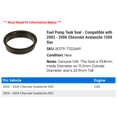thumbnail image 2 of Fuel Pump Tank Seal - Compatible with 2002 - 2006 Chevy Avalanche 1500 Gas 2003 2004 2005, 2 of 2