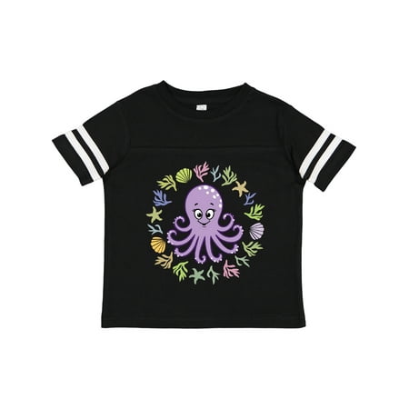 

Inktastic Octopus Cute Girls Outfit Gift Toddler Toddler Girl T-Shirt