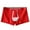 c01Red, variant on USNSM Mens Silky Underwear Seamless Stretchable Boxer Briefs Breathable Ice Silk Boxer Briefs White S
