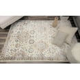 thumbnail image 6 of Rugs America Leopold LX50A Sugar Cookie Oriental Transitional Cream Area Rug, 7' x 9', 6 of 10